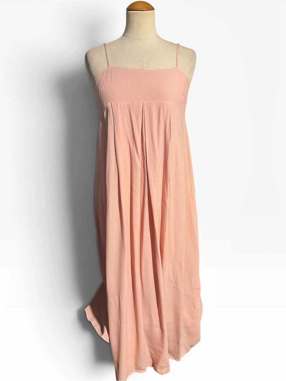 Express Sleeveless Midi Dress Peach Size XS